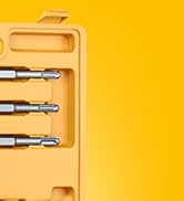 TGFTGF 17-Piece SDS Plus Rotary Hammer Drill Bits and Chisel Set, YG8C Carbide Tips, SDS Plus Bit...