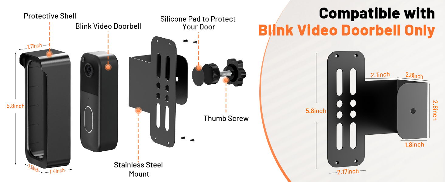 blink doorbell mount
