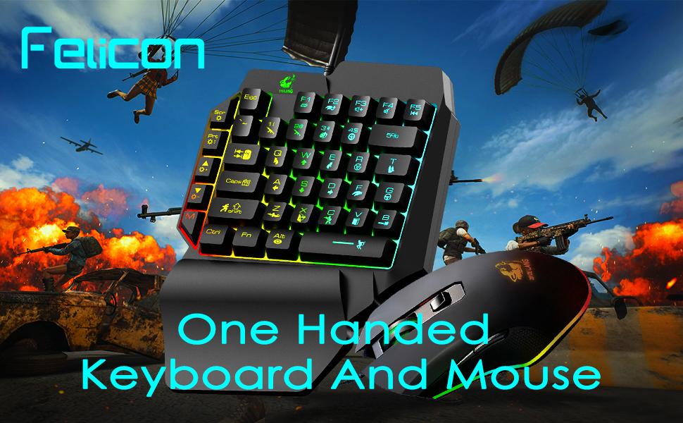 FELiCON One Handed Keyboard And Mouse