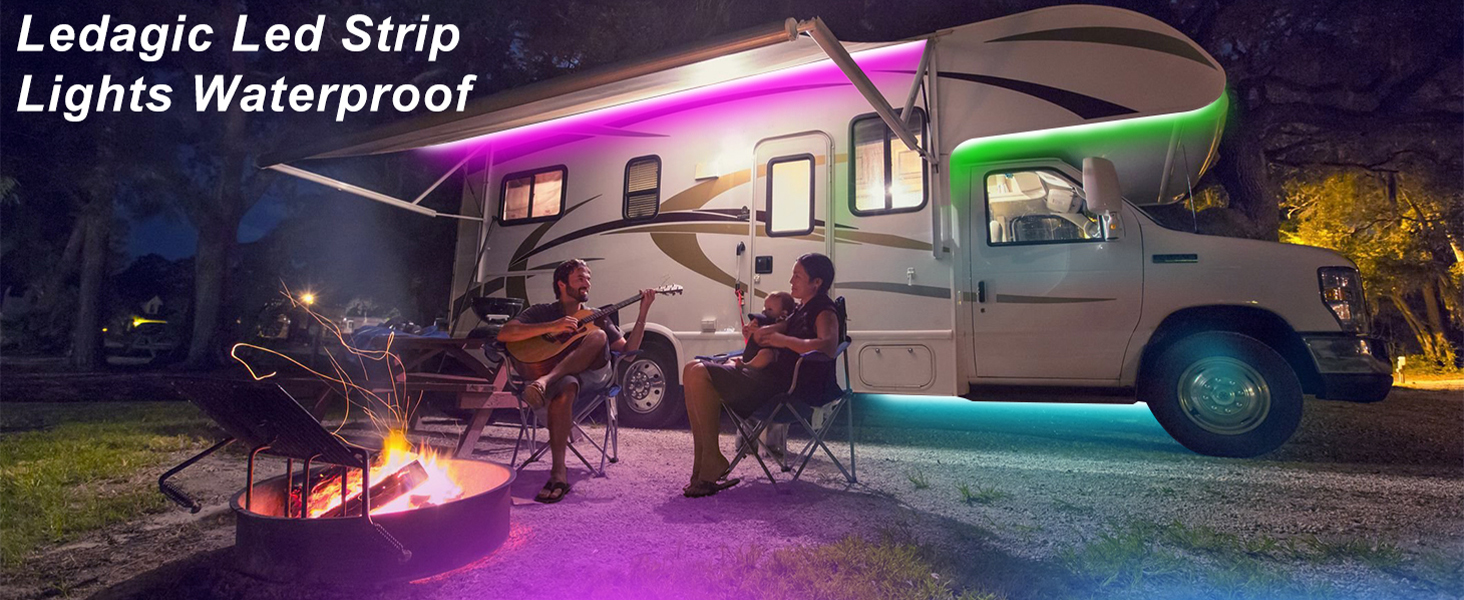 Christmas Outdoor Led Strip Lights Waterproof
