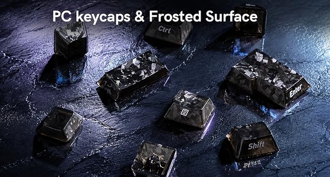 Clear keycaps,Translucent keycaps,Shine Throug Key caps,Side Print,Cherry Profile custom Keycaps