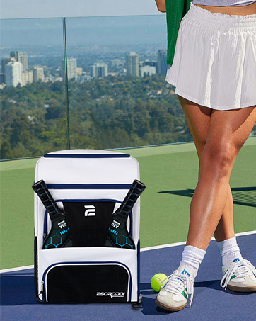 white pickleball bags for women