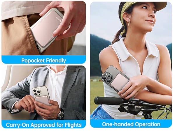 magnetic power bank for iphone magsafe battery pack for iphone 15 pro max