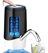 Cozycharm Water Dispenser Pump, USB Charging Automatic Drinking Water Pump for Mini Water Jug Dis...