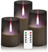 kakoya Flameless Candles Upgraded Realistic Flickering Flame LED Candles,Battery Operated Candles...
