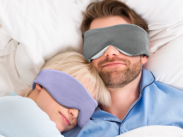 Heated Eye Mask, Warm Eye Compress Mask for Dry Eyes, USB Electric Eye Heating Pad