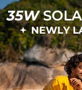 35W portable solar panels