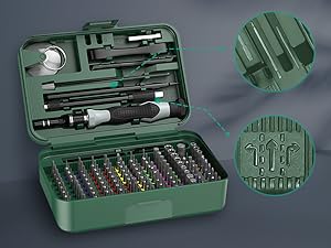 precision screwdriver set with case magnetic repair tool kit