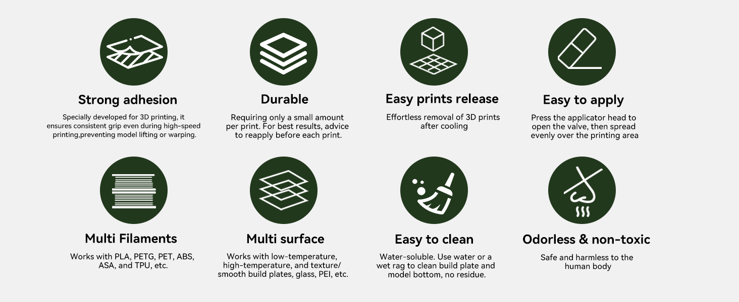 bambu lab 3d printer glue