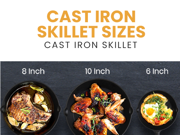 cast iron skillets