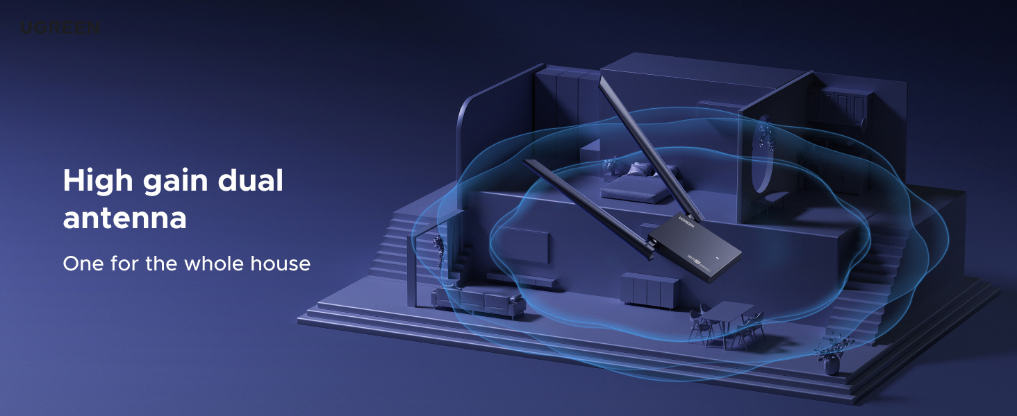 wifi adapter usb wifi 6 adapter for desktop pc ax5400 wifi dongle usb3.0 wireless adapter