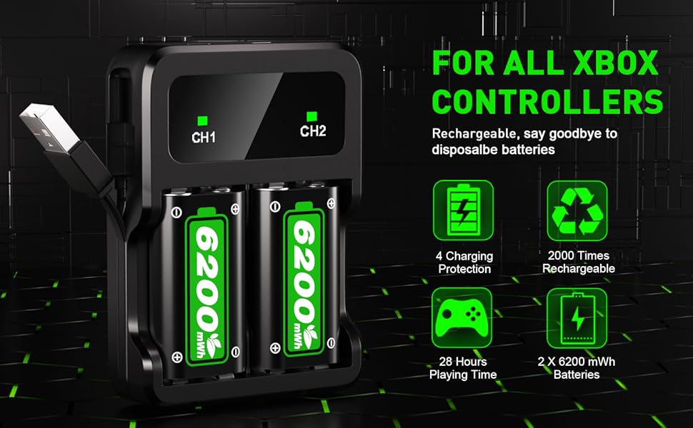 xbox controller rechargeable battery pack xbox series x s controller rechargeable battery pack