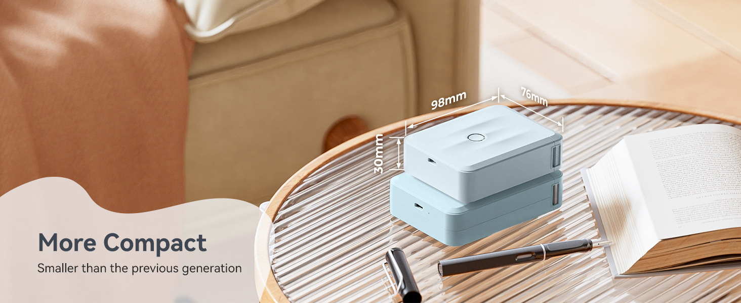 NIIMBOT D110 Upgraded Version Mini Label Maker Machine with Tape