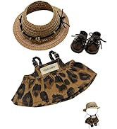17cm Doll Clothes for Elf Ears Trendy Doll ,Clothes Accessories Set 3-Piece Set Hat &amp; Clothes Dre...