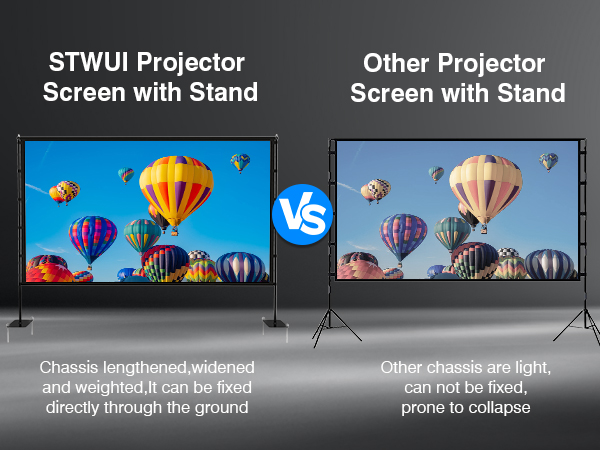 Projector Screen with Stand8
