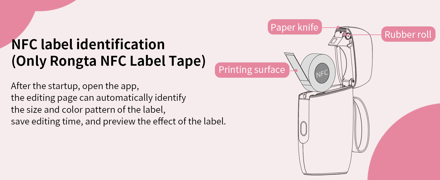 NFC label identification