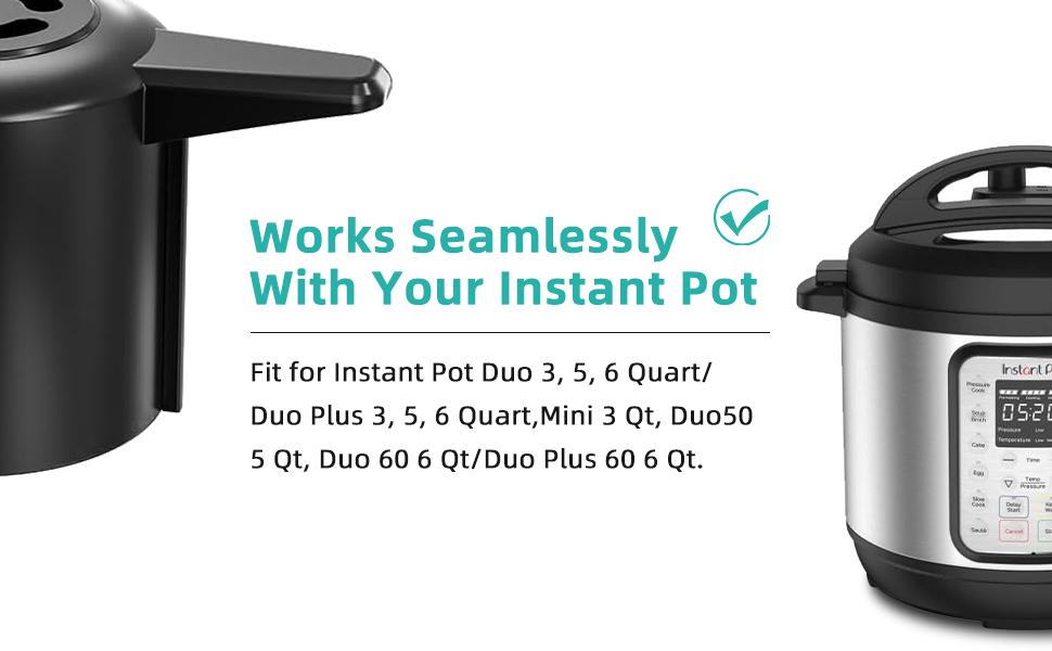 instant pot steam release valve