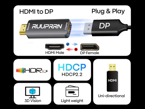 hdmi to display port converter