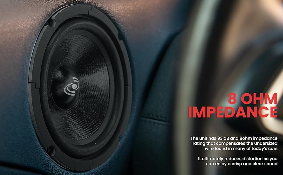 6.5";Car Audio Speaker;Speaker;Midrange;Car Audio;Sealed Back;Pyle;