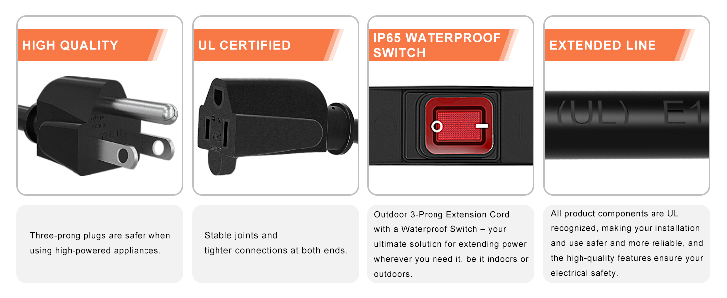 2ft with Inline Switch