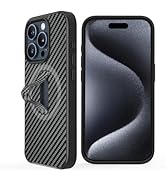 AUROX for iPhone 15 Pro Case with Invisible Stand [Compatible with MagSafe] Military-Grade Protec...