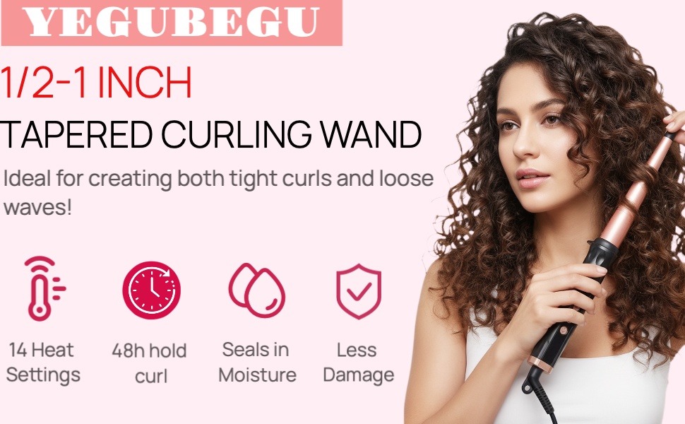 curling wand 0.5-1inch