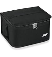 MIER Insulated Lunch Box for Men Women Kids Portable Small Lunch Bag 9 CAN Compact Thermal Mini C...