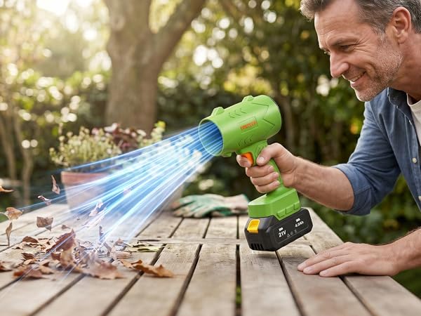 lightweight 21v cordless leaf blower