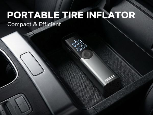 Tire Inflator Portable Air Compressor for Car Tires