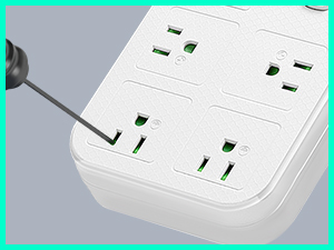 type c and f plug adapter