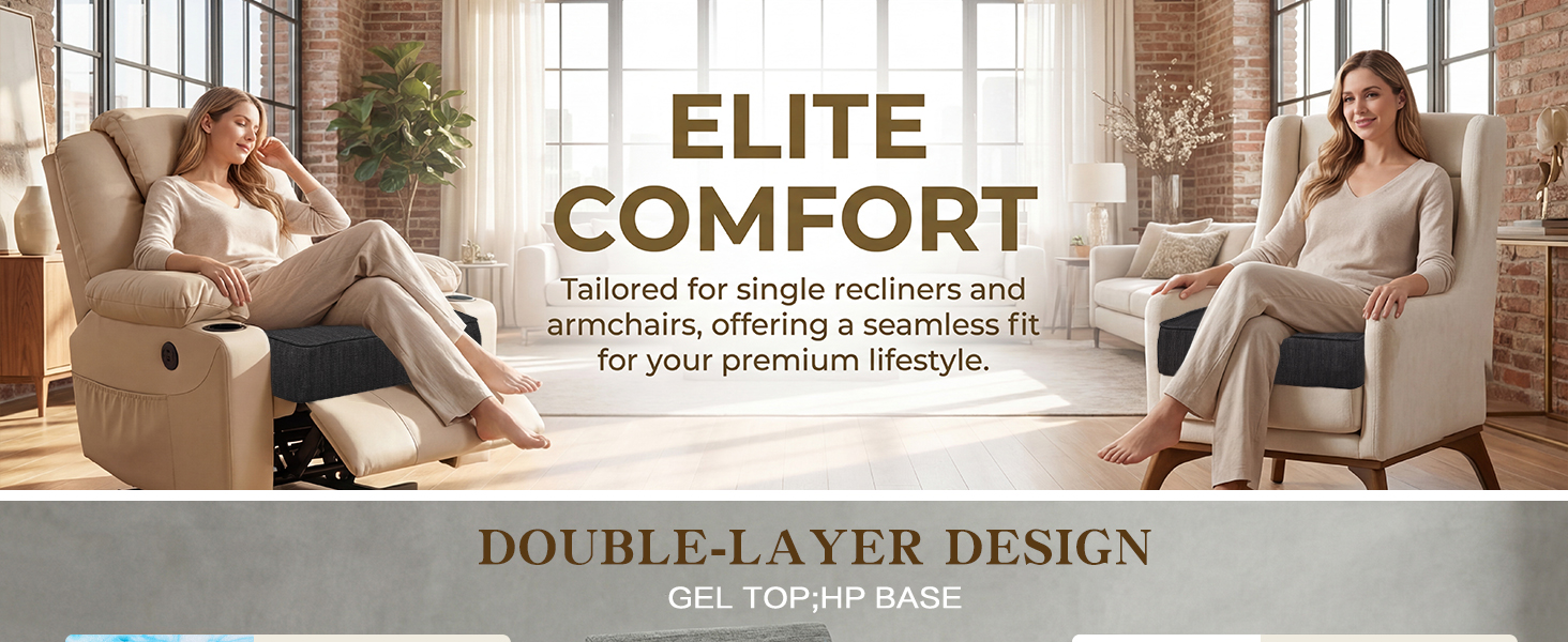 recliner seat cushion