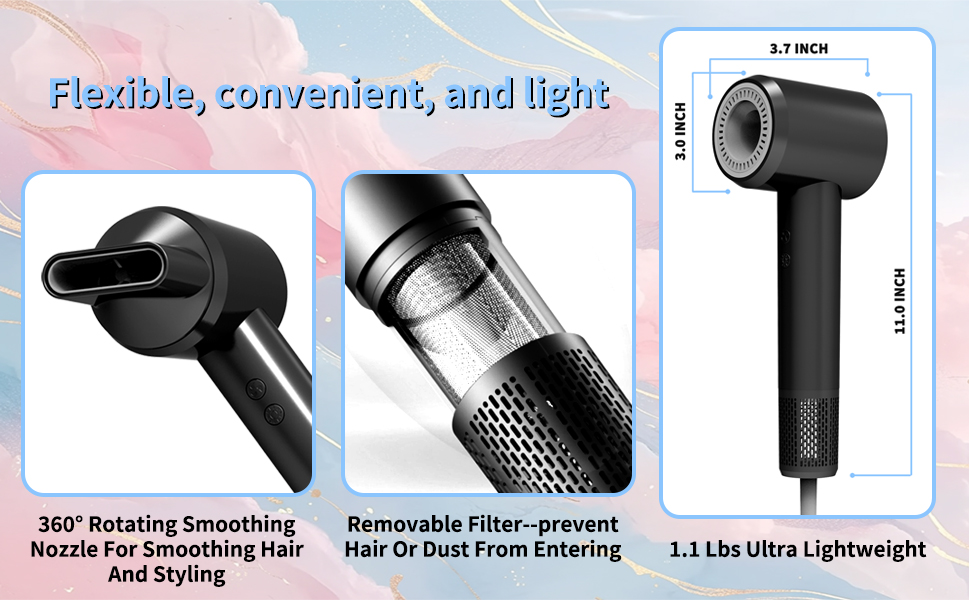 FLEXIBLE,CONVENIENT AND LIGHT