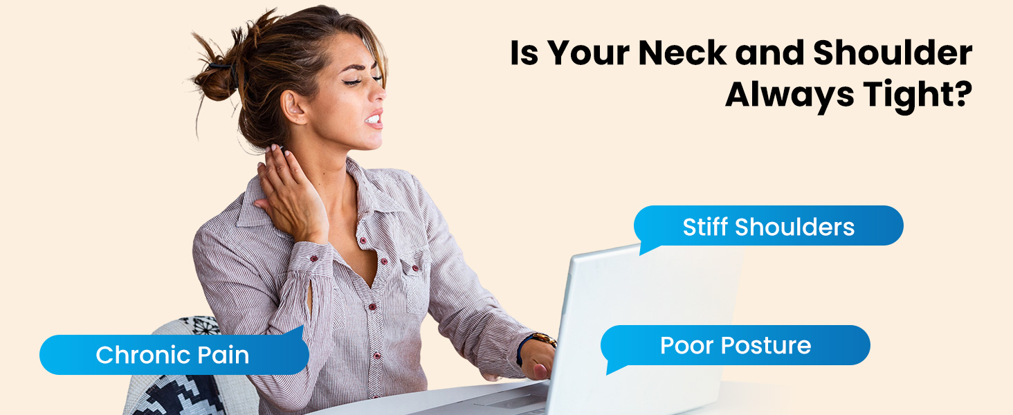 neck massager for pain relief deep tissue