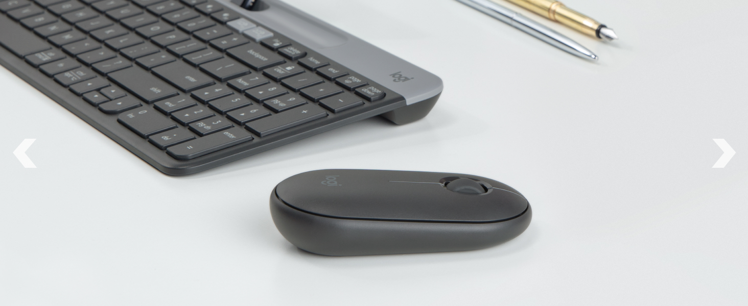pebble m350 wireless compact graphite mouse