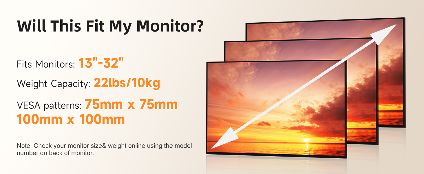 Single Monitor Arm Desk Mount