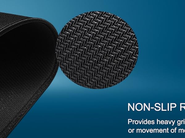 Large Extended Gaming Mouse Pad with Stitched Edge