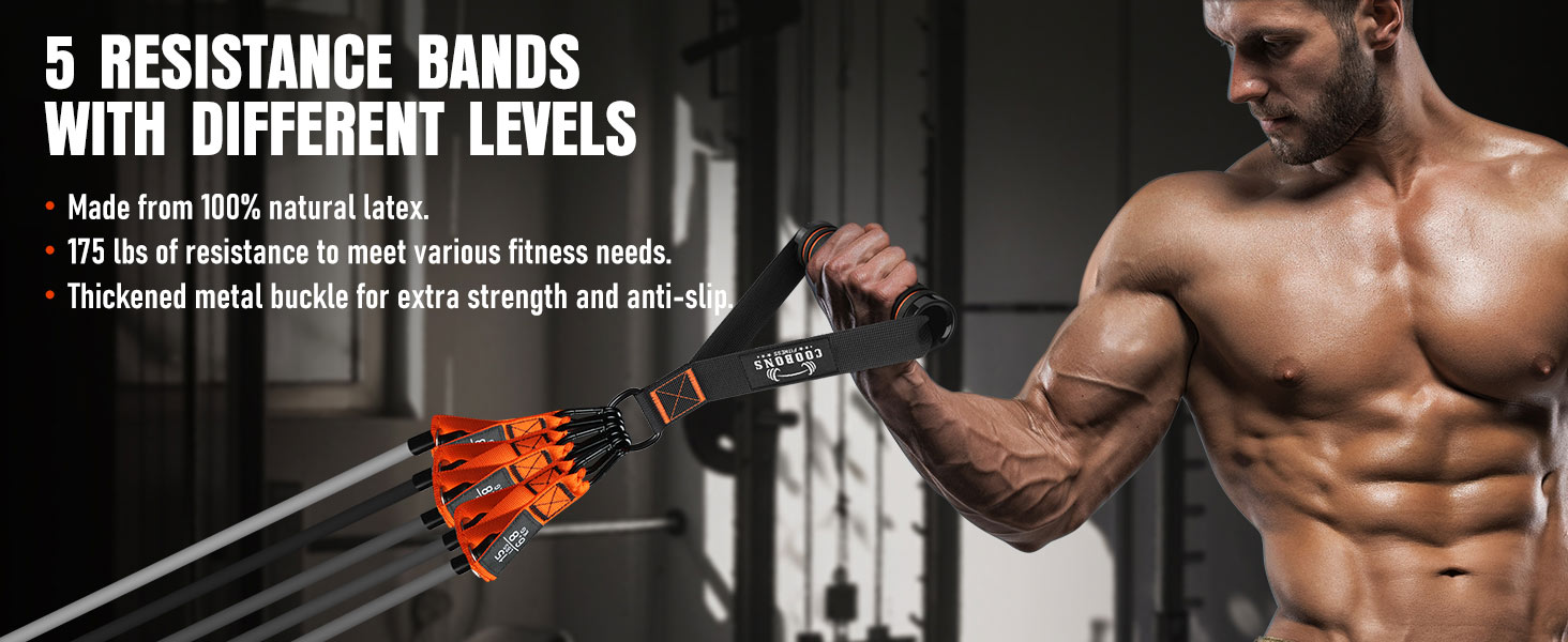 Exercise Bands with Handles