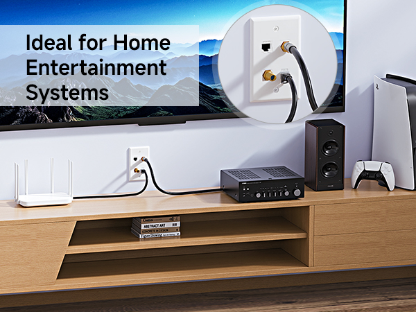 Low Profile 2-Port Keystone Jack Wall Plate