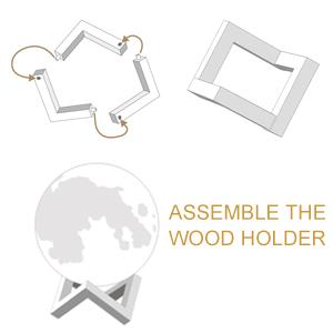 Wood stand