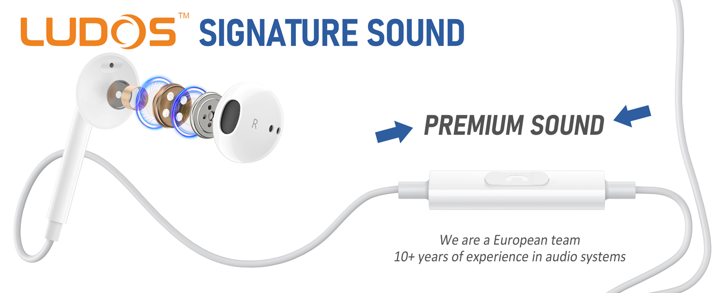 wired earbuds with microphone