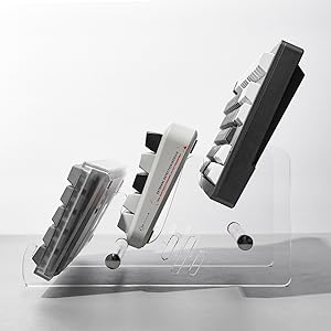 White Mechanical Keyboard Stand