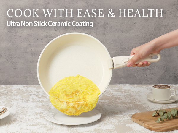 healthy ceramic frying pan