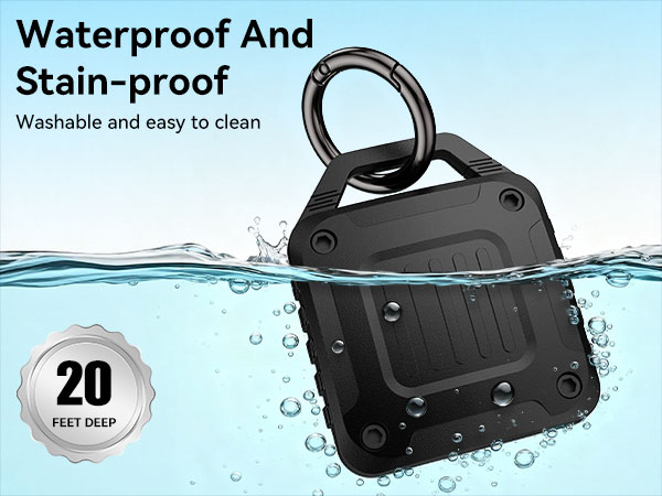 IPX8 20 feet deep waterproof and stain-proof Washable and easy to clean