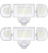iMaihom 150W Motion Sensor Light Outdoor, 15000LM 6500K LED Security Floodlights, 3 Adjustable He...