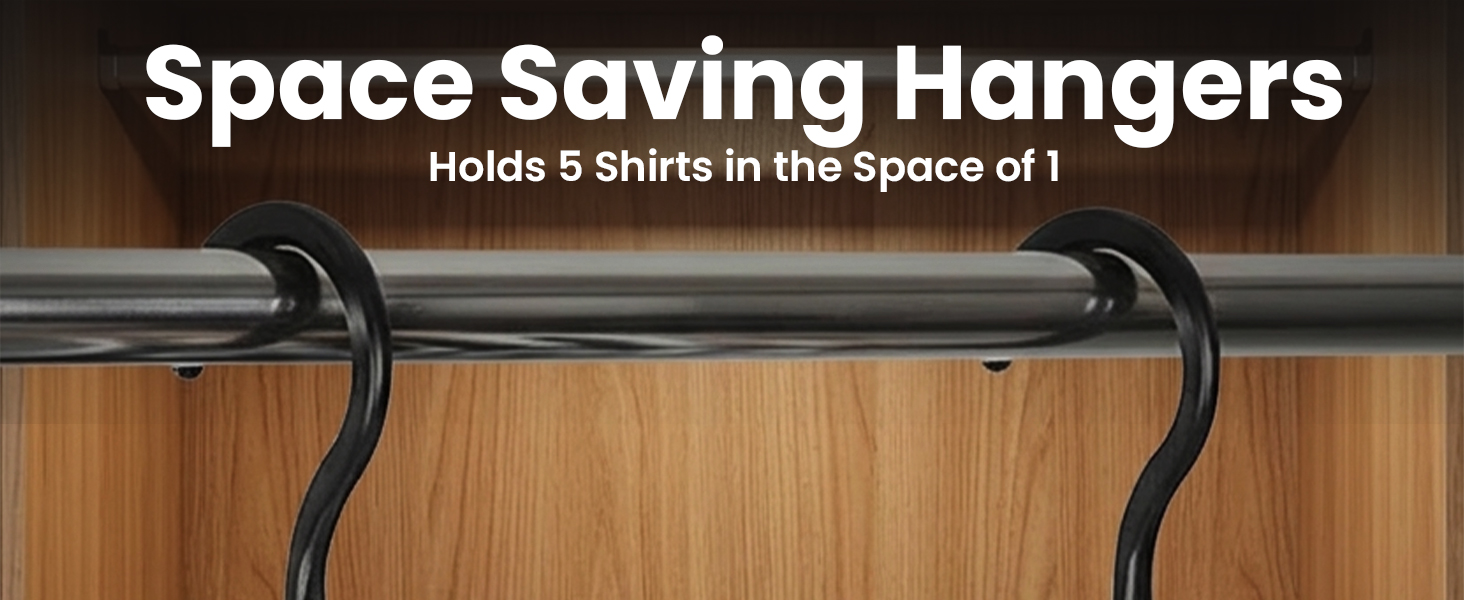 space saving hangers
