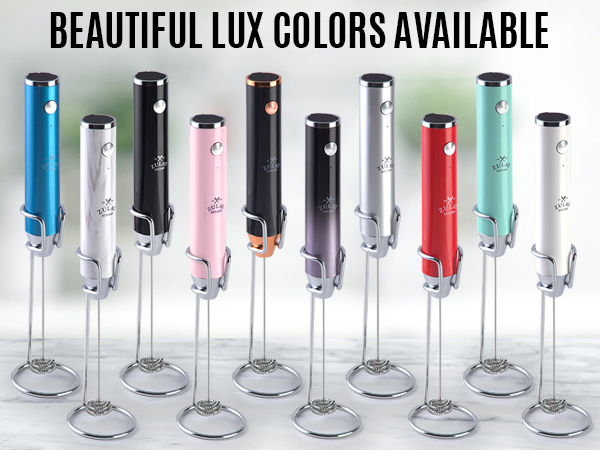 Waterproof rechargeable frother wand, perfect Christmas kitchen gift for drink lovers