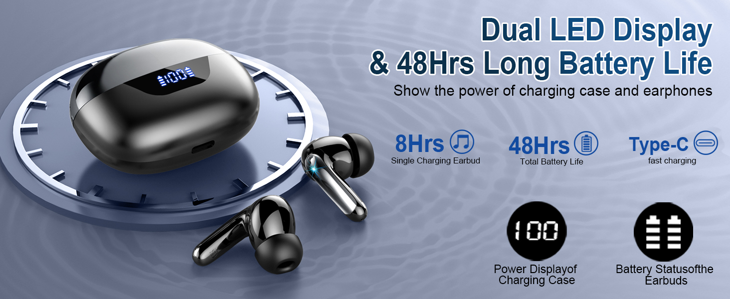 Wireless Earbuds Bluetooth 