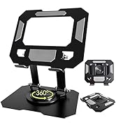YTDSUP Tablet Stand for iPad, 360° Rotating Desktop Holder, Carbon Steel Adjustable Foldable Desk...