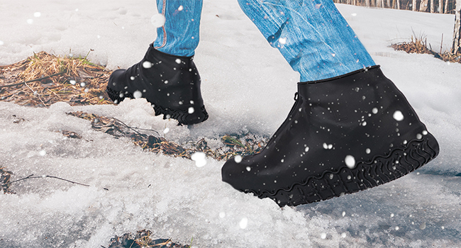 Our shoe covers can be used as ugg boot covers in winter.