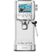 XIXUBX Espresso Machine 20 Bar with Milk Frother